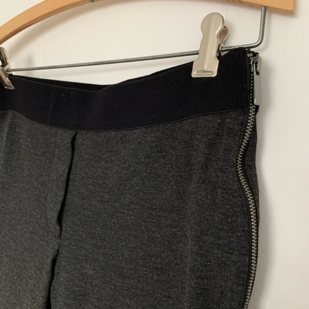 WHBM grey stretch dress pants leggings ponte 4 - Picture 3 of 7